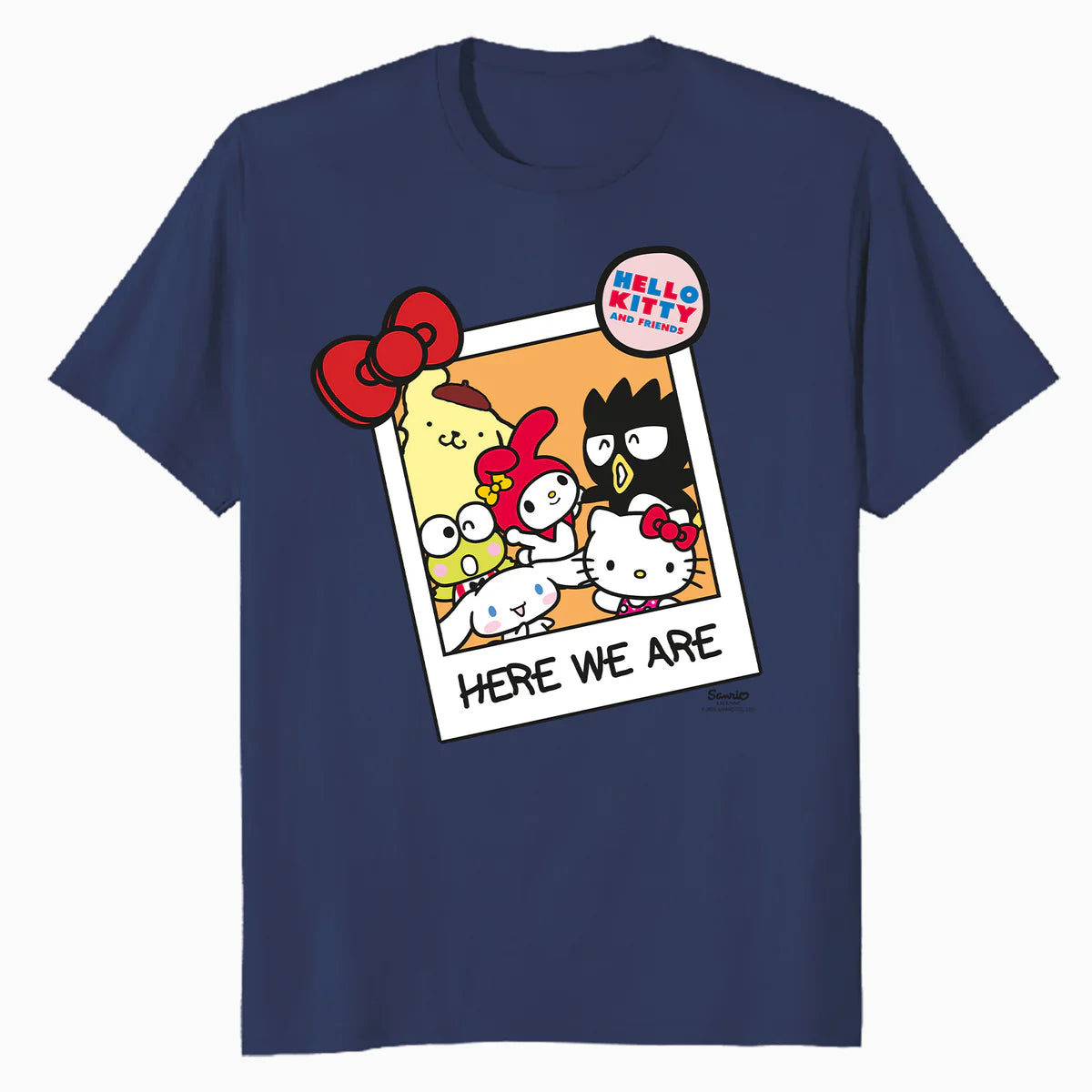 Hello Kitty Best Friends Character Photo Pose XOXO Classic Official Men's T-Shirt