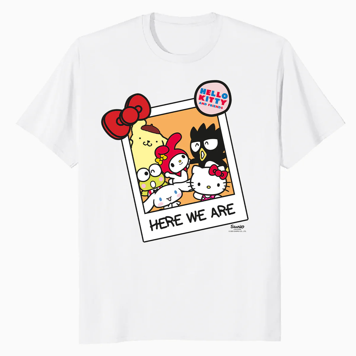 Hello Kitty Best Friends Character Photo Pose XOXO Classic Official Men's T-Shirt