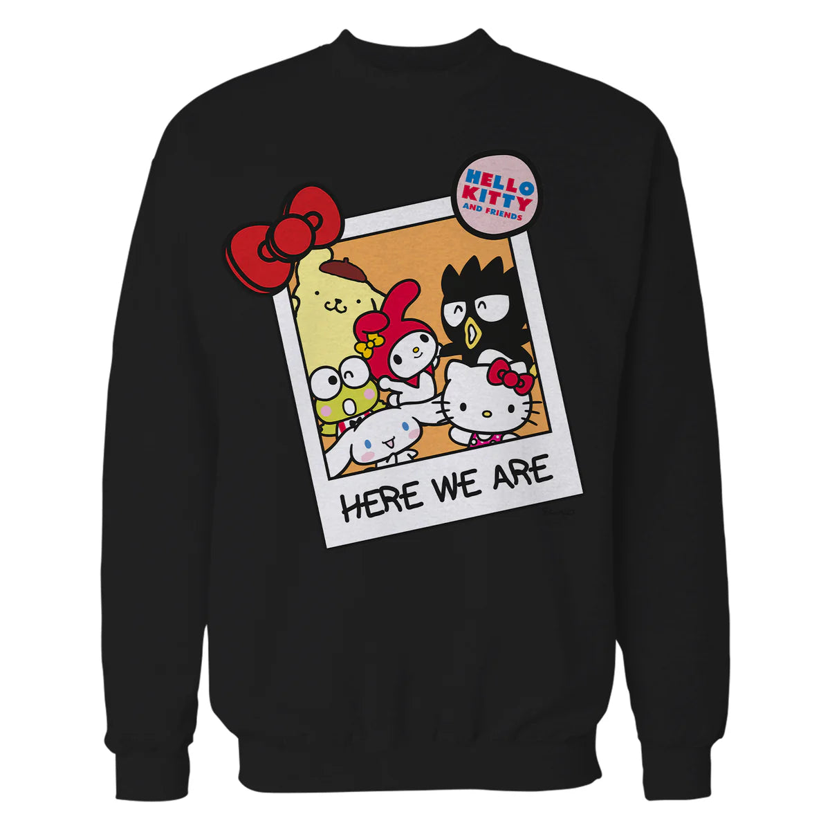 Hello Kitty Best Friends Character Photo Pose XOXO Classic Official Sweatshirt
