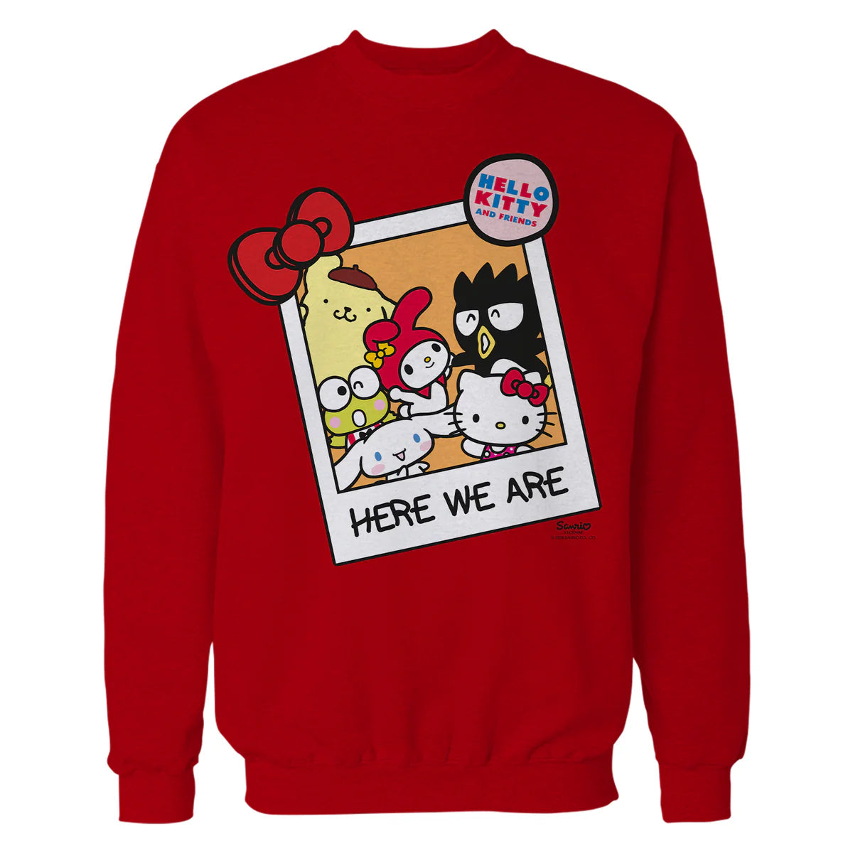 Hello Kitty Best Friends Character Photo Pose XOXO Classic Official Sweatshirt