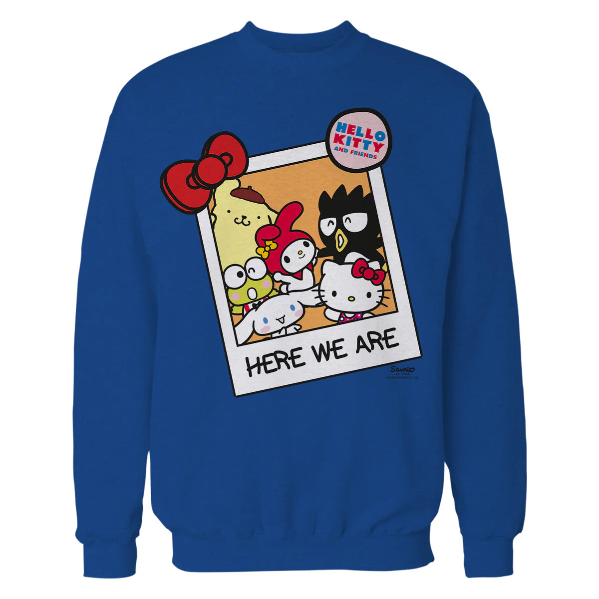 Hello Kitty Best Friends Character Photo Pose XOXO Classic Official Sweatshirt