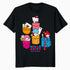 Hello Kitty Best Friends Character Pocket Pals Team Classic Official Men's T-Shirt