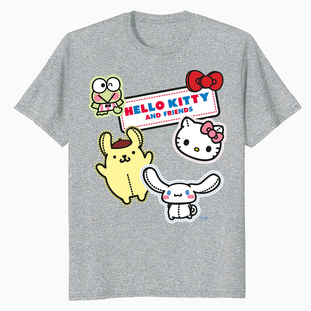 Hello Kitty Best Friends Character Pose Cute Fun XOXO Retro Official Men's T-Shirt