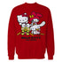Hello Kitty Best Friends Fast Food Sweet Cute Fun XOXO Retro Official Sweatshirt
