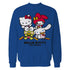 Hello Kitty Best Friends Fast Food Sweet Cute Fun XOXO Retro Official Sweatshirt