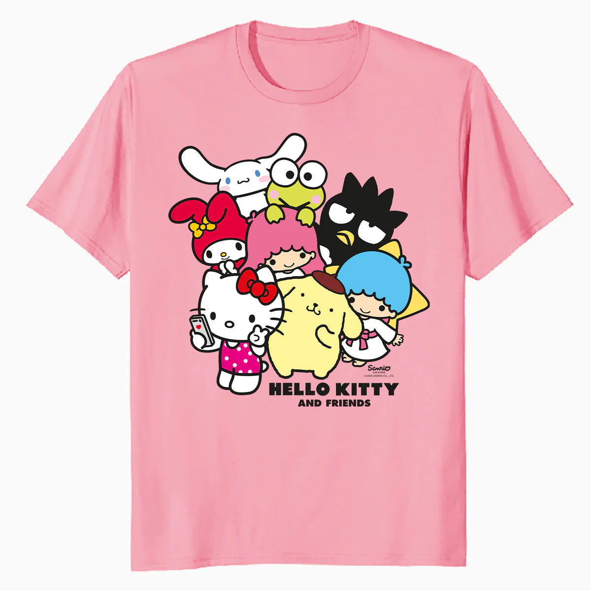 Hello Kitty Best Friends Love Forever Sweet Cute Fun Classic Official Men's T-Shirt