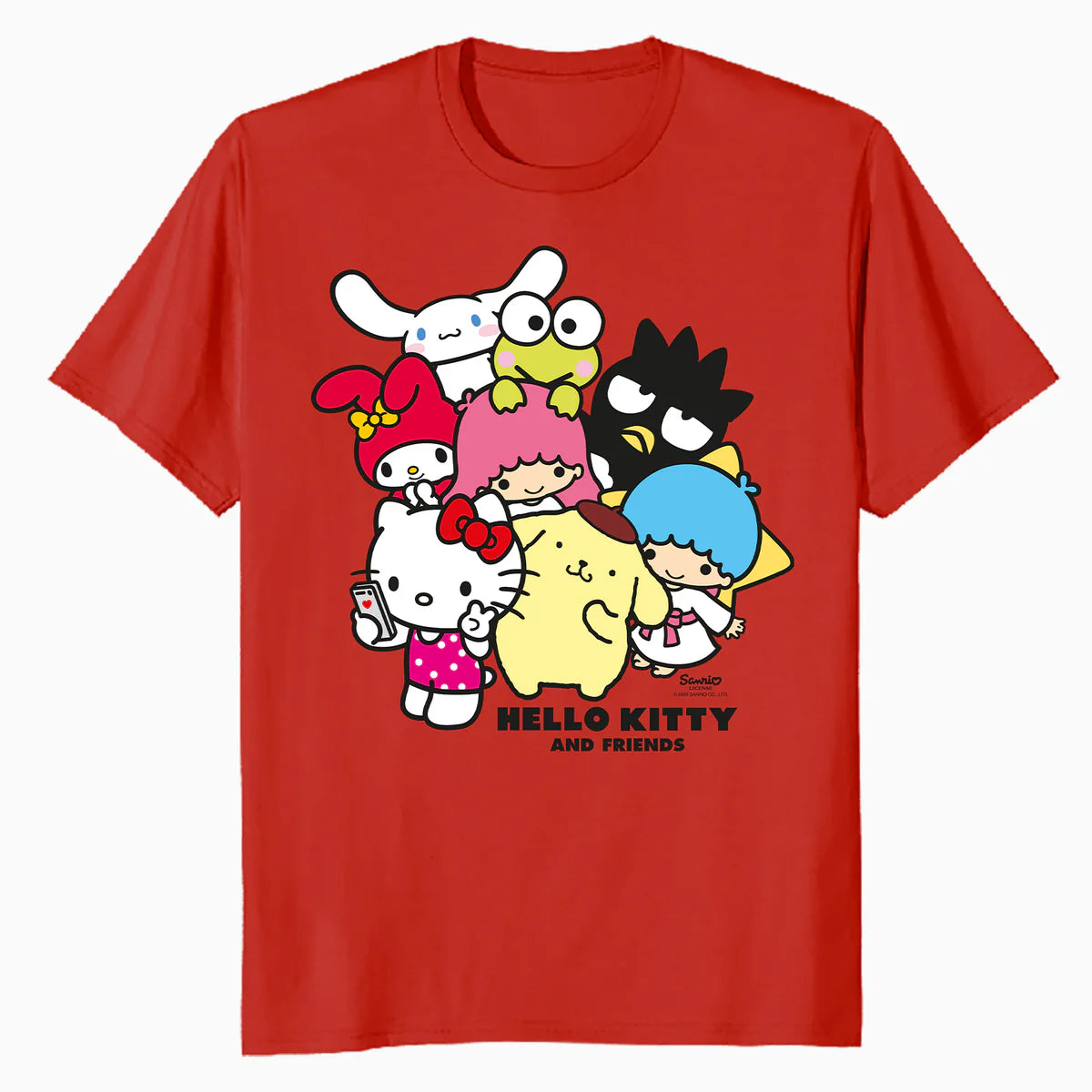 Hello Kitty Best Friends Love Forever Sweet Cute Fun Classic Official Men's T-Shirt