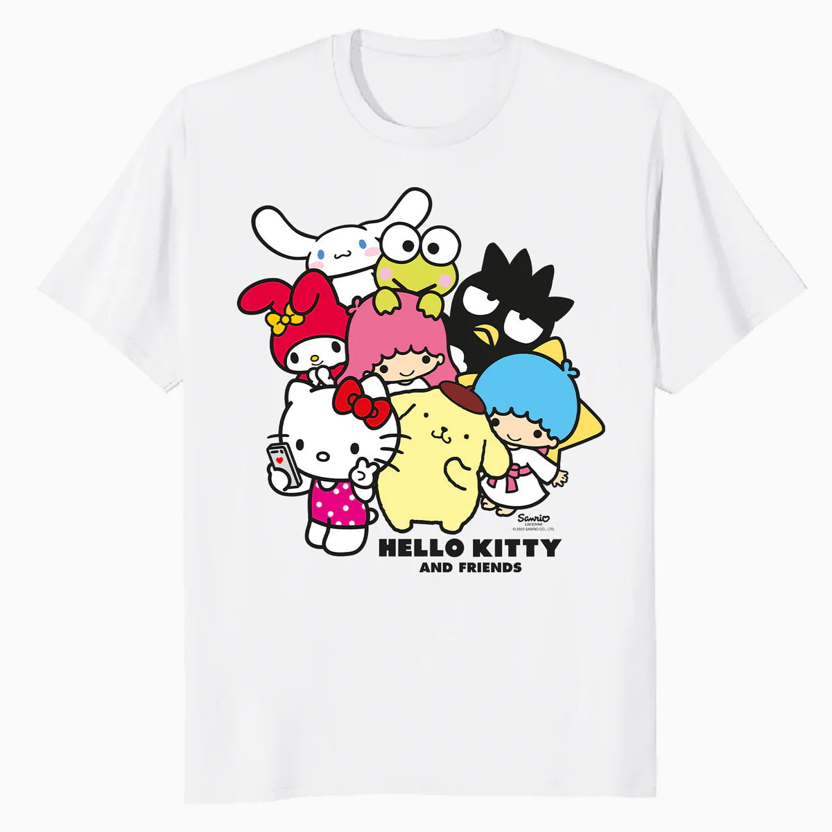 Hello Kitty Best Friends Love Forever Sweet Cute Fun Classic Official Men's T-Shirt