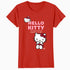 Hello Kitty Bright Day Peace Love Sweet Friendship Classic Official Women's T-Shirt