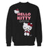 Hello Kitty Bright Day Peace Love Sweet Friendship Classic Official Sweatshirt