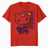Hello Kitty Bright Tokyo Japan Cute Heart Star Sweet Classic Official Men's T-Shirt