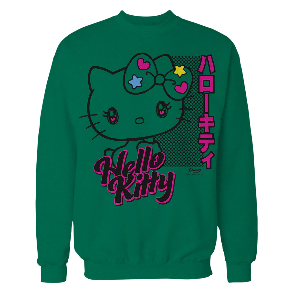 Hello Kitty Bright Tokyo Japan Cute Heart Star Sweet Classic Official Sweatshirt
