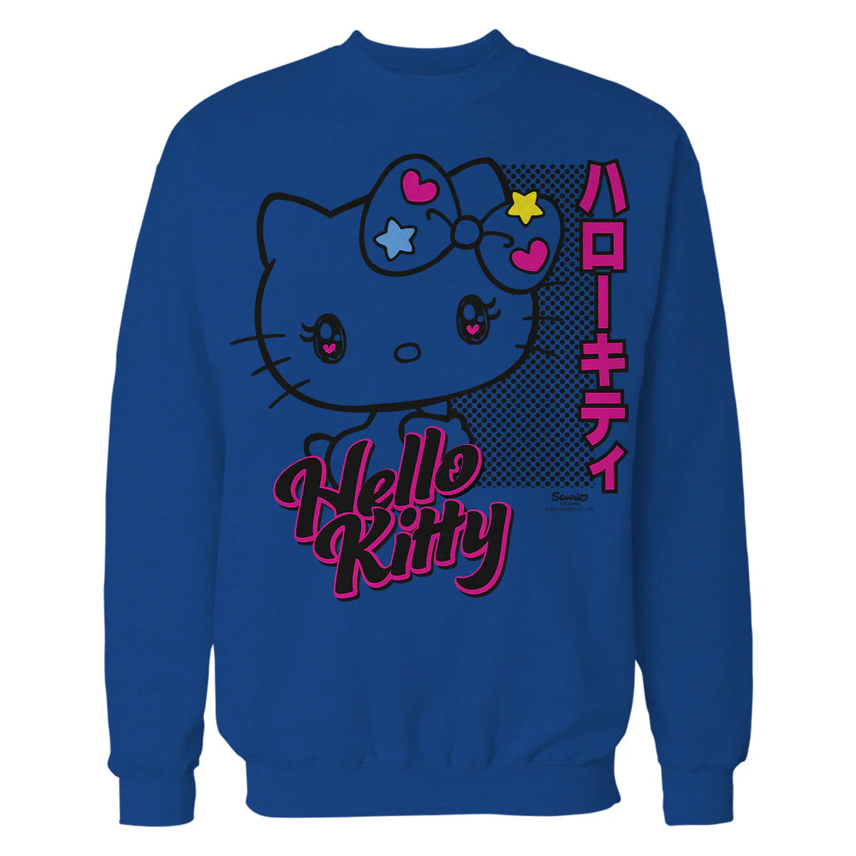 Hello Kitty Bright Tokyo Japan Cute Heart Star Sweet Classic Official Sweatshirt