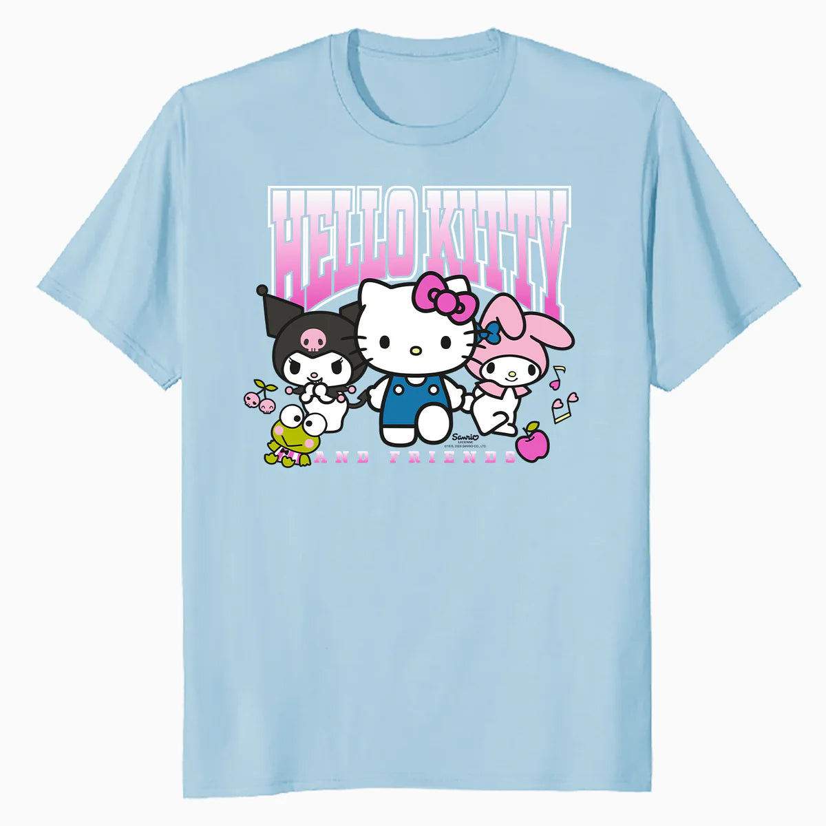 Hello Kitty Charmmy Capricornio Kuromi Melody Friends Retro Official Men's T-Shirt