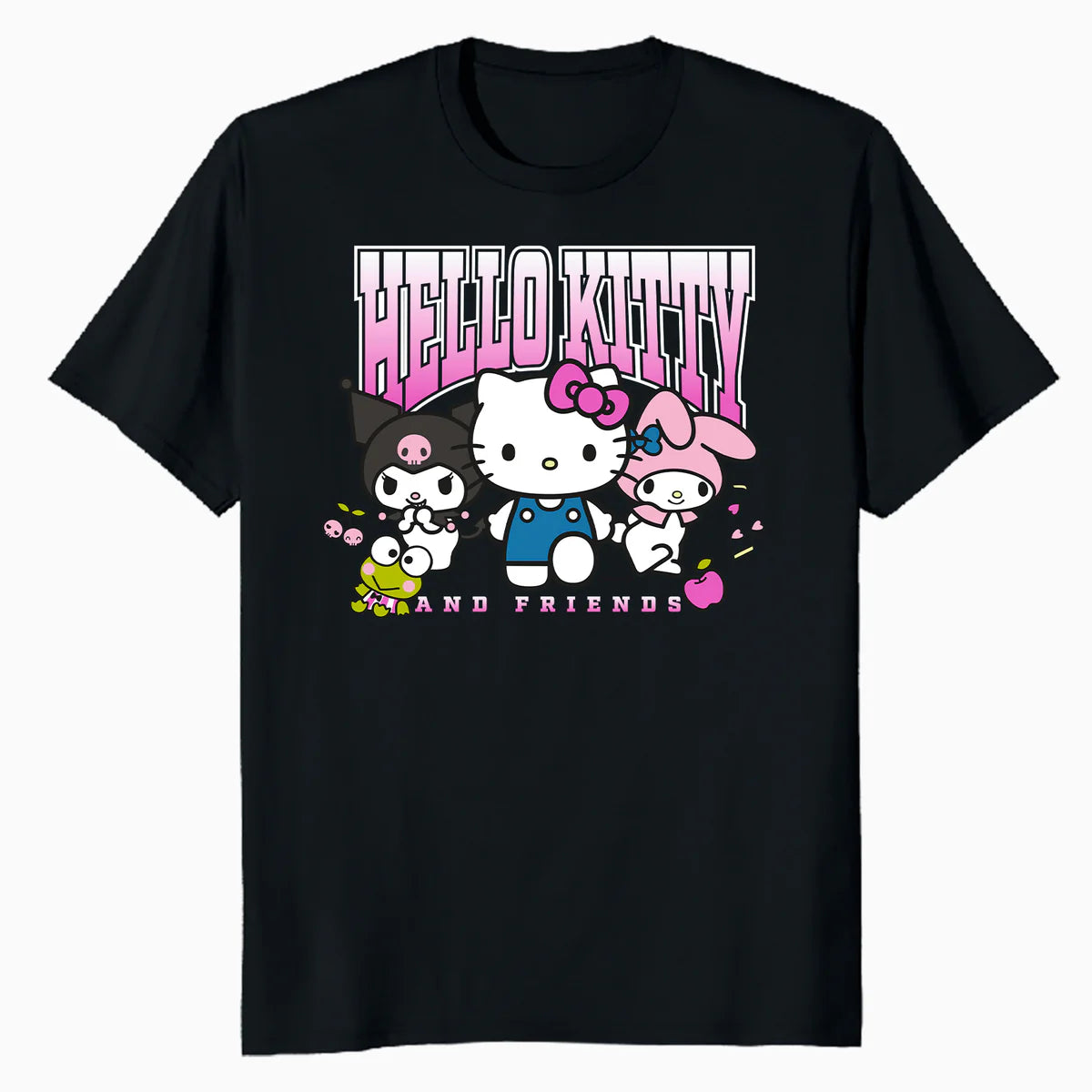 Hello Kitty Charmmy Capricornio Kuromi Melody Friends Retro Official Men's T-Shirt