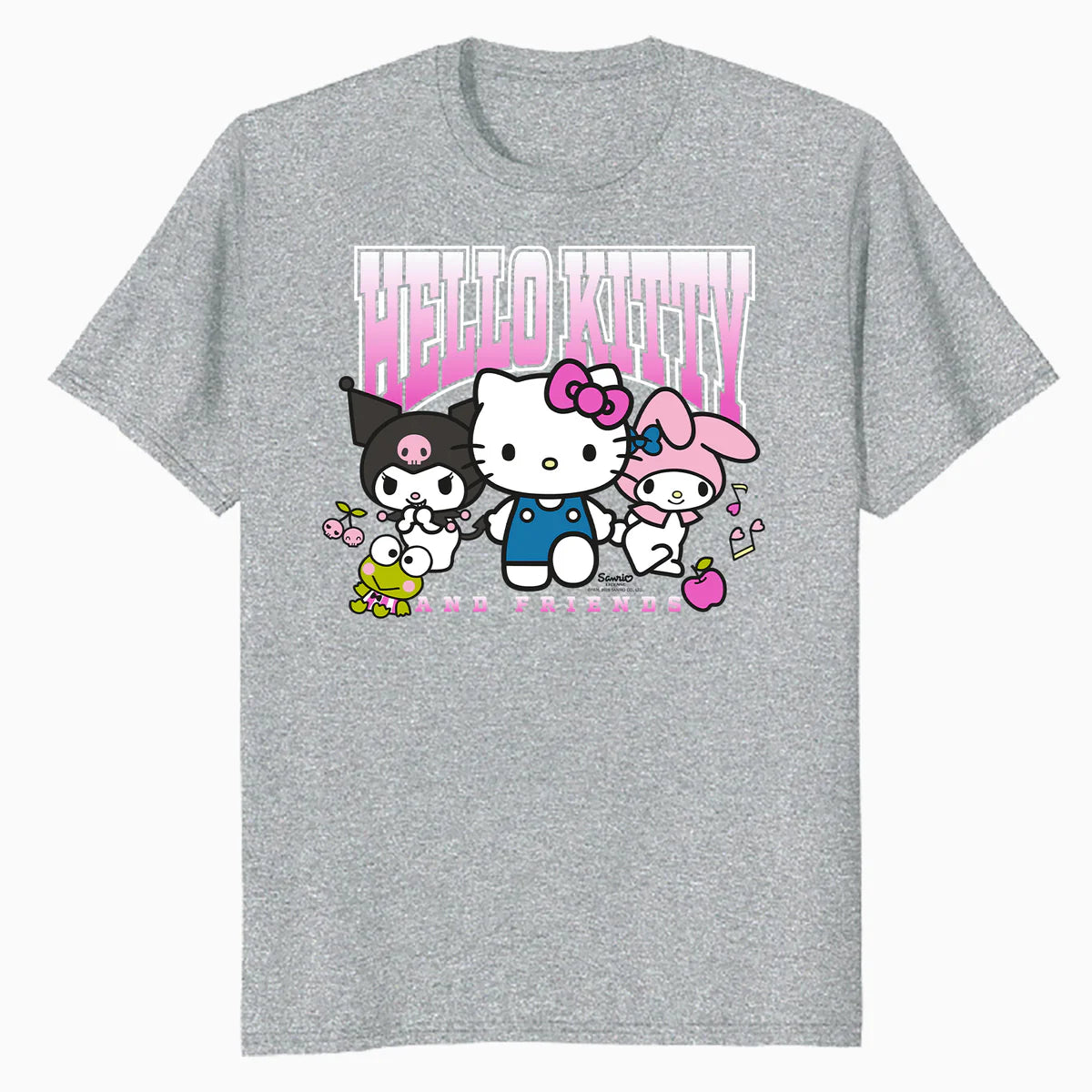 Hello Kitty Charmmy Capricornio Kuromi Melody Friends Retro Official Men's T-Shirt