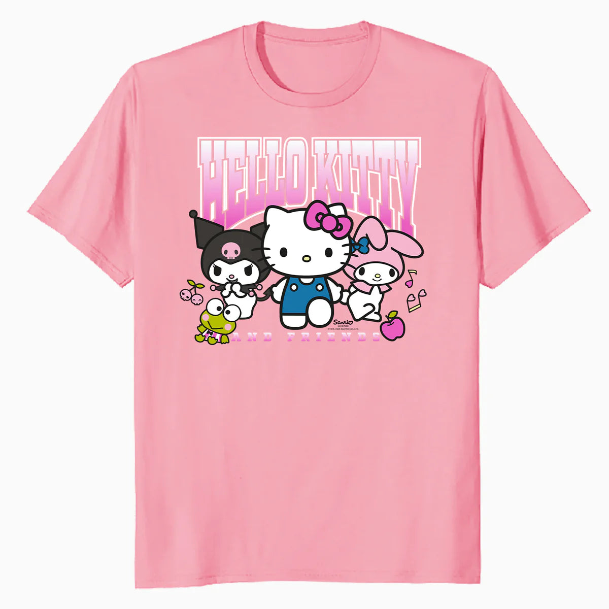 Hello Kitty Charmmy Capricornio Kuromi Melody Friends Retro Official Men's T-Shirt