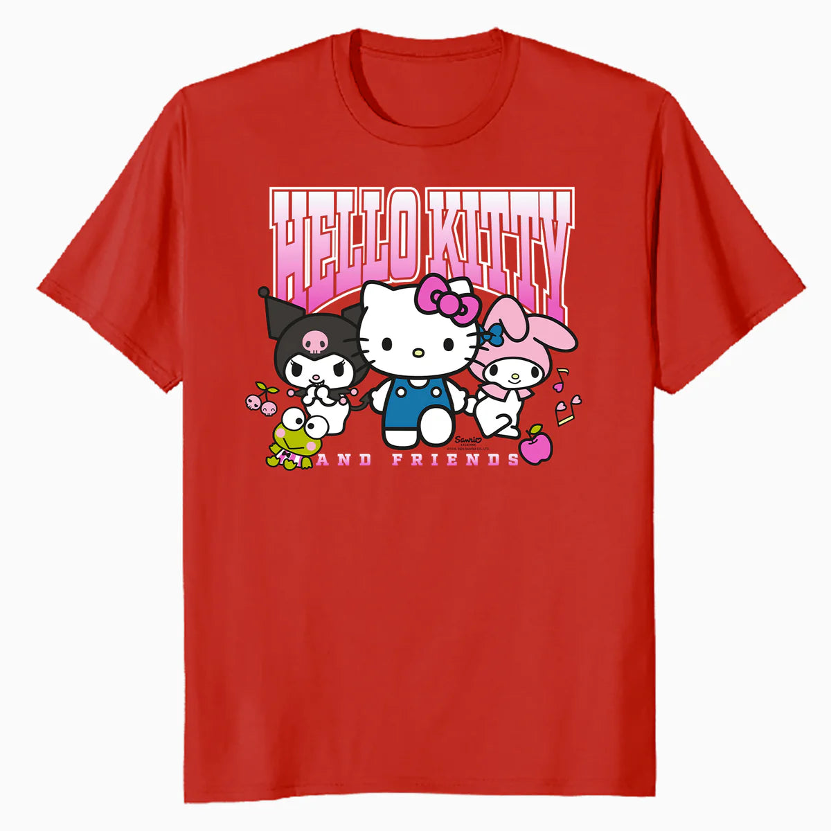 Hello Kitty Charmmy Capricornio Kuromi Melody Friends Retro Official Men's T-Shirt