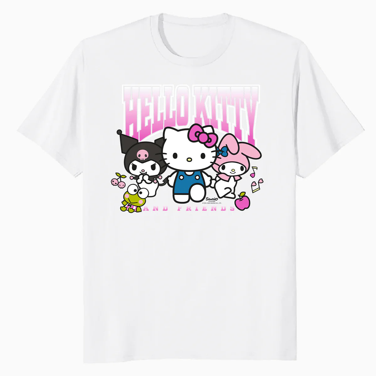 Hello Kitty Charmmy Capricornio Kuromi Melody Friends Retro Official Men's T-Shirt