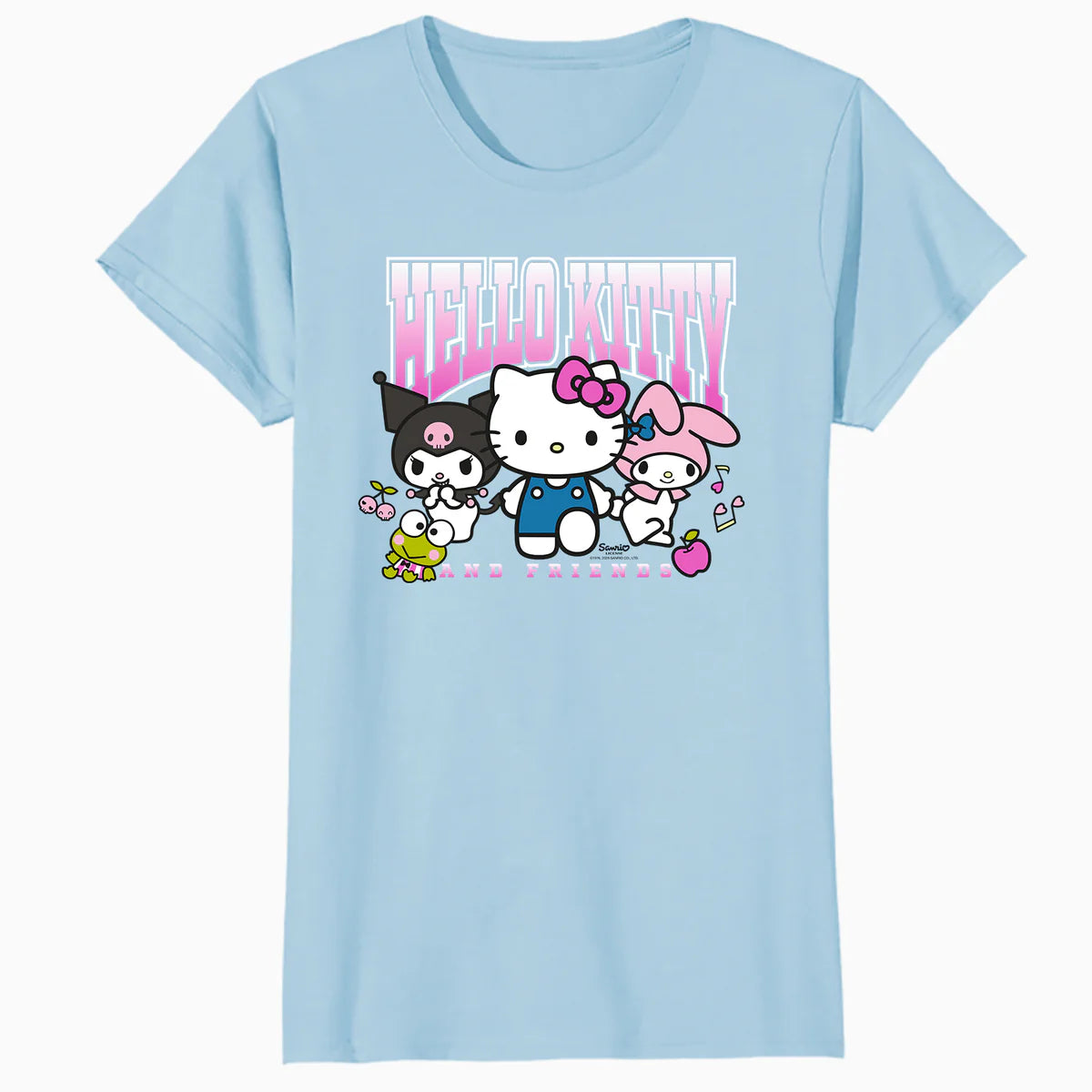 Hello Kitty Charmmy Capricornio Kuromi Melody Friends Retro Official Women's T-Shirt