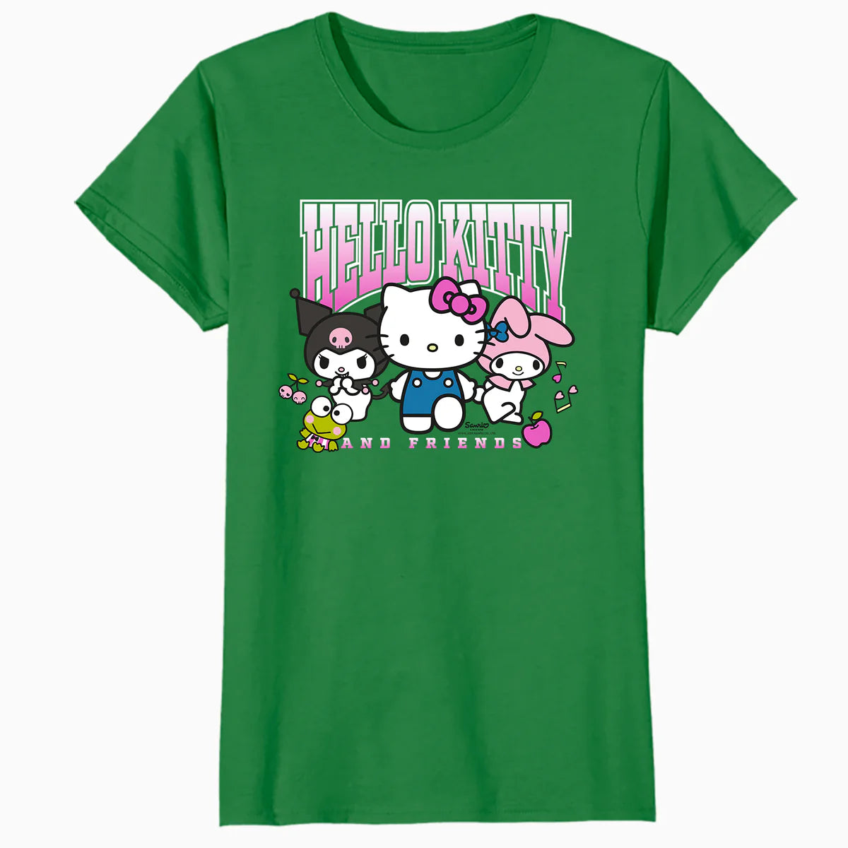 Hello Kitty Charmmy Capricornio Kuromi Melody Friends Retro Official Women's T-Shirt