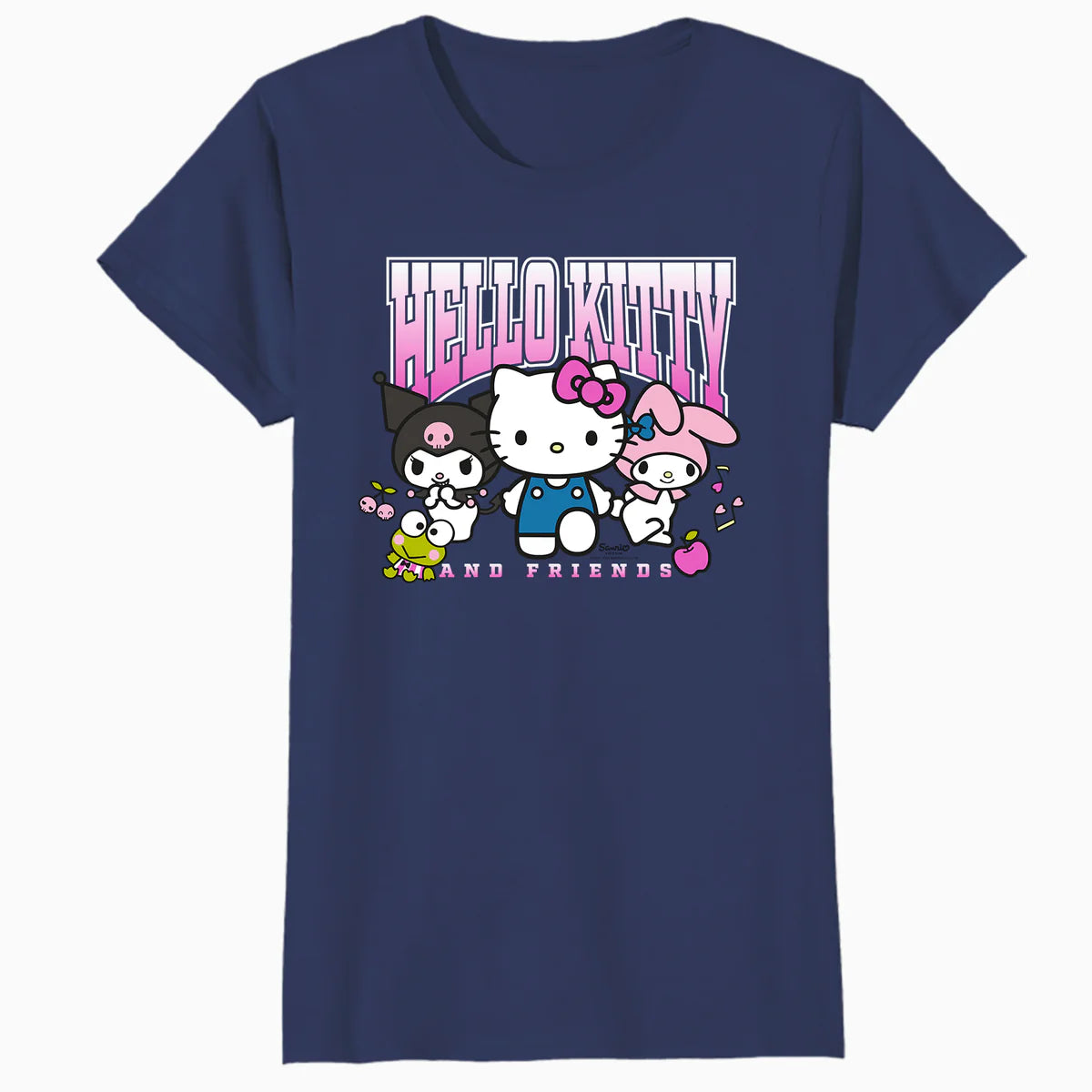 Hello Kitty Charmmy Capricornio Kuromi Melody Friends Retro Official Women's T-Shirt