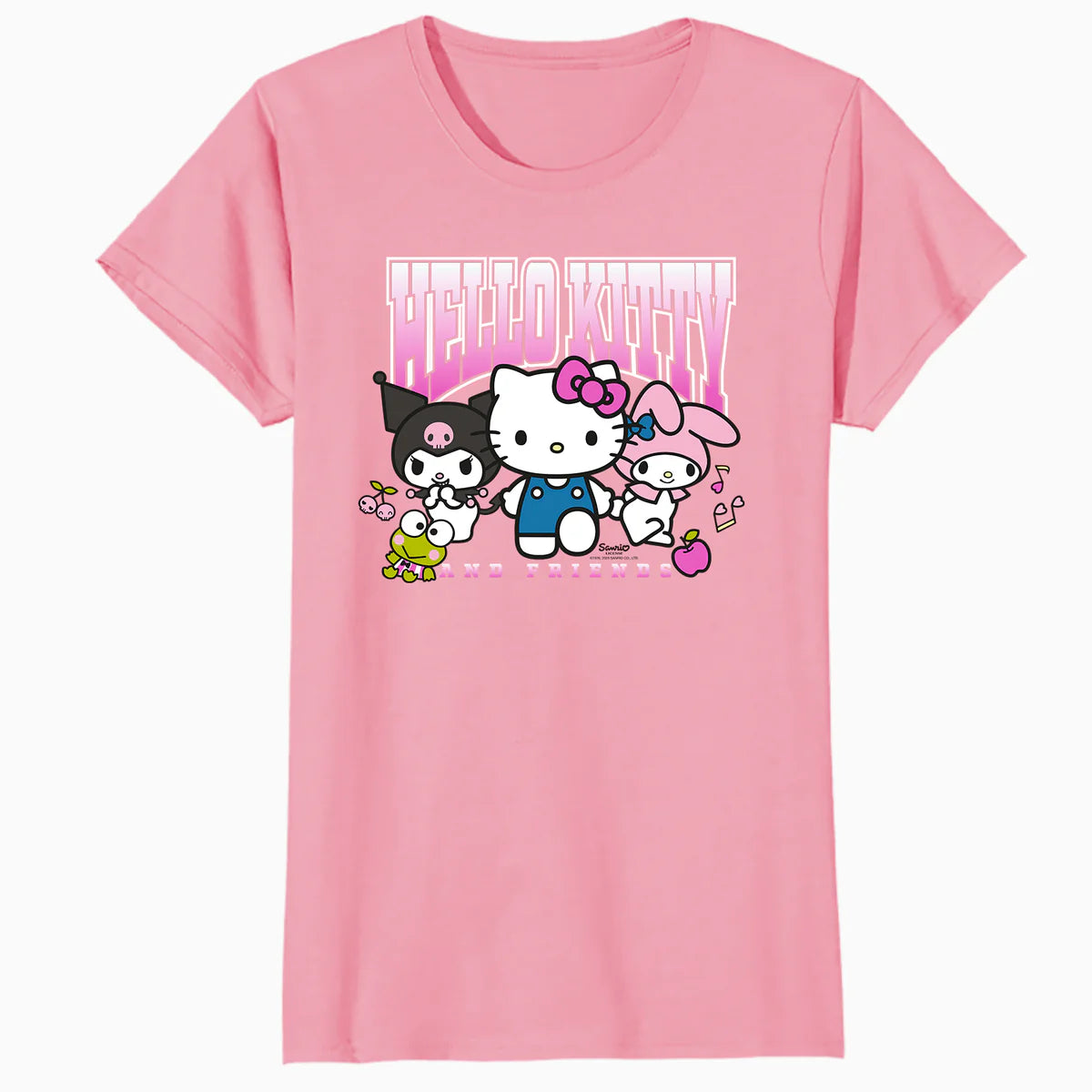 Hello Kitty Charmmy Capricornio Kuromi Melody Friends Retro Official Women's T-Shirt