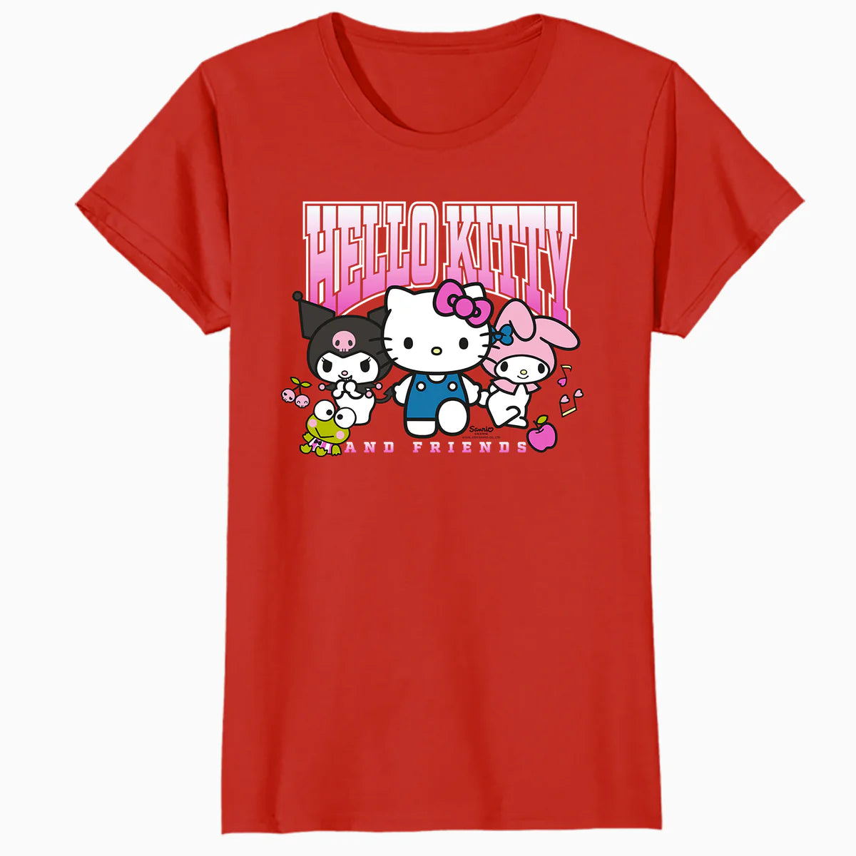 Hello Kitty Charmmy Capricornio Kuromi Melody Friends Retro Official Women's T-Shirt