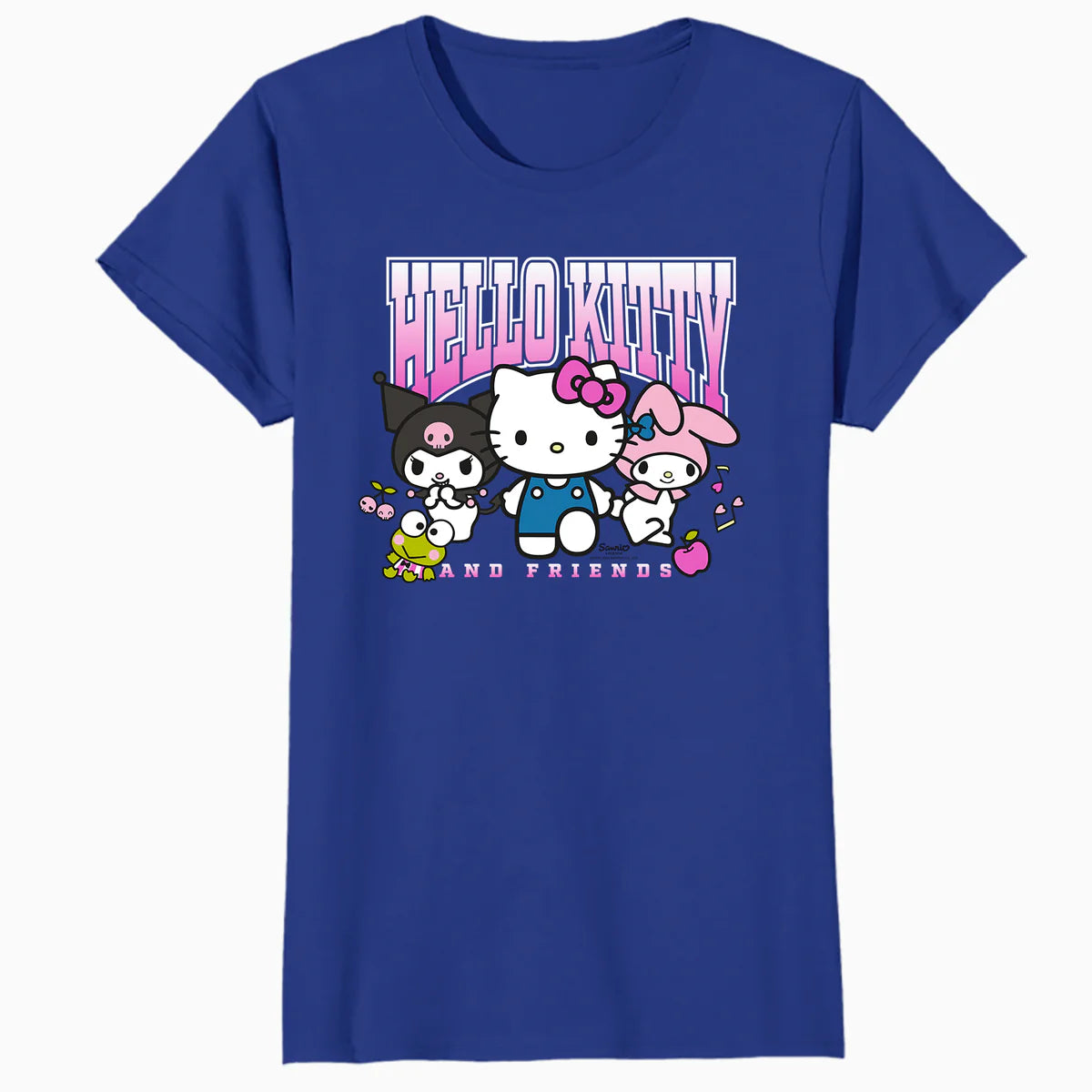 Hello Kitty Charmmy Capricornio Kuromi Melody Friends Retro Official Women's T-Shirt