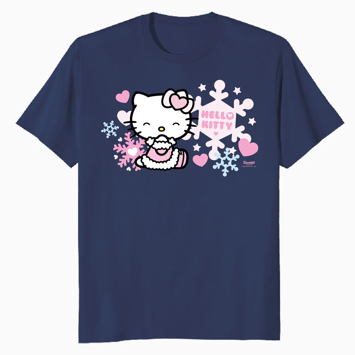 Hello Kitty Charmmy Love Hearts Sweet Valentines XOXO Retro Official Men's T-Shirt