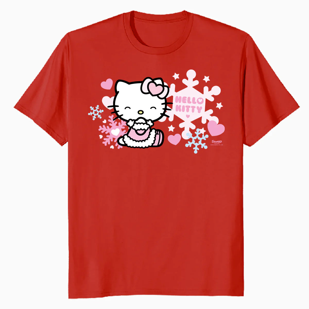 Hello Kitty Charmmy Love Hearts Sweet Valentines XOXO Retro Official Men's T-Shirt