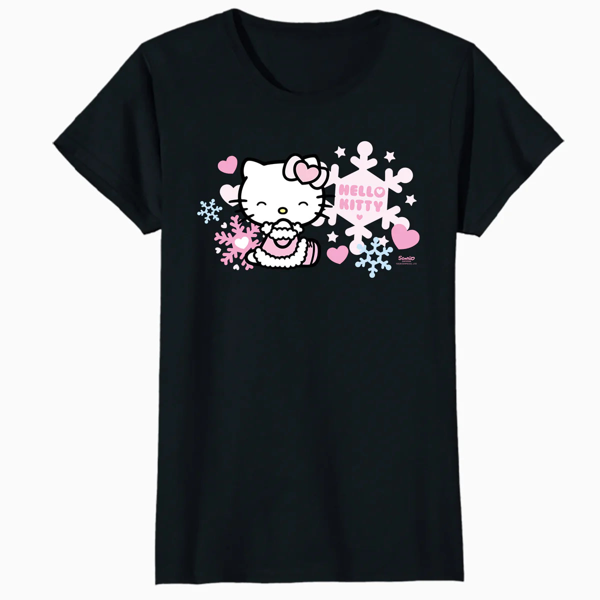 Hello Kitty Charmmy Love Hearts Sweet Valentines XOXO Retro Official Women's T-Shirt