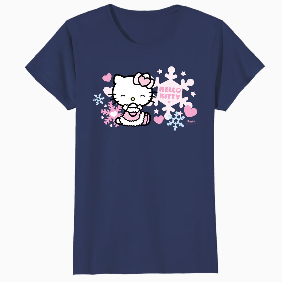 Hello Kitty Charmmy Love Hearts Sweet Valentines XOXO Retro Official Women's T-Shirt