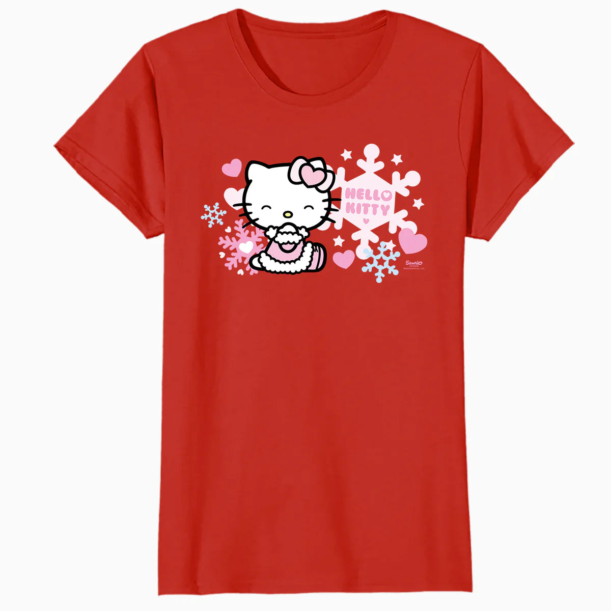 Hello Kitty Charmmy Love Hearts Sweet Valentines XOXO Retro Official Women's T-Shirt