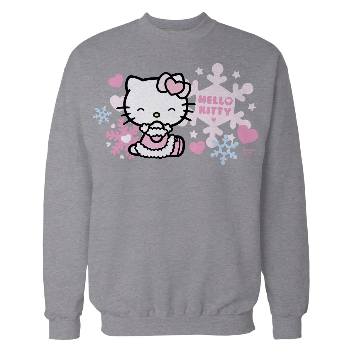 Hello Kitty Charmmy Love Hearts Sweet Valentines XOXO Retro Official Sweatshirt