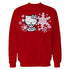 Hello Kitty Charmmy Love Hearts Sweet Valentines XOXO Retro Official Sweatshirt