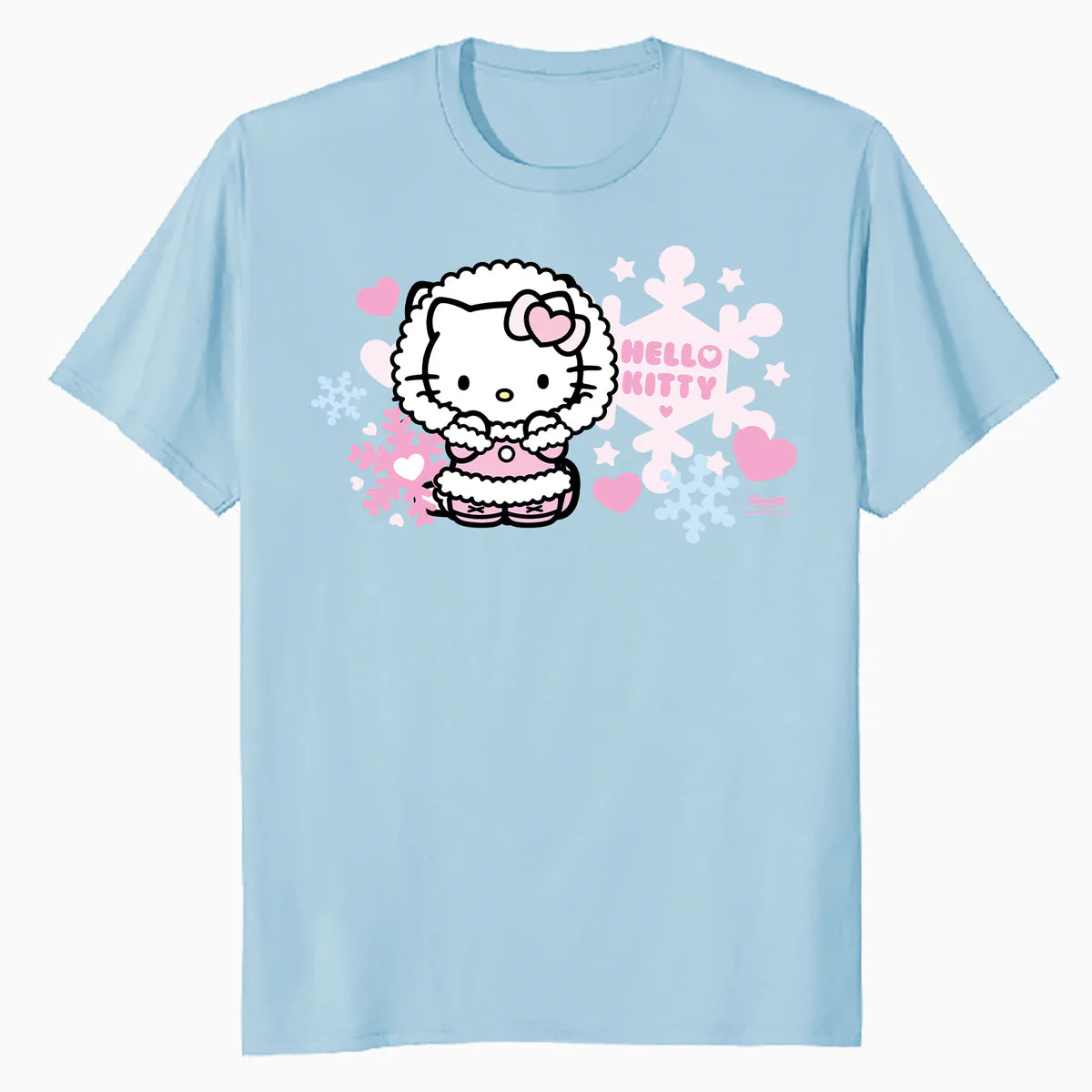 Hello Kitty Charmmy Love Hearts Winter Valentines Classic Official Men's T-Shirt