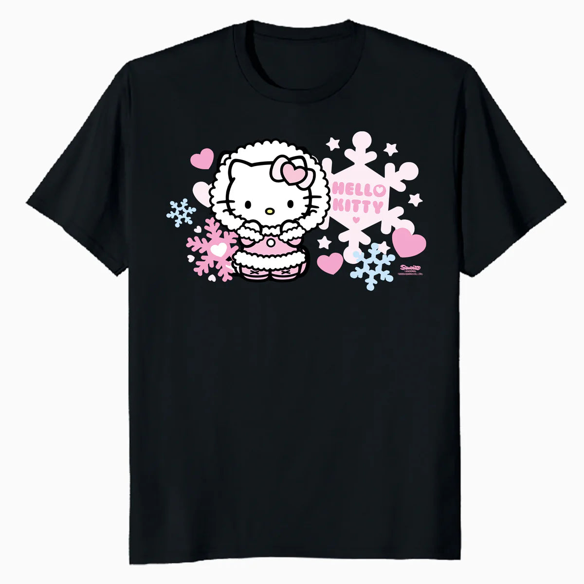 Hello Kitty Charmmy Love Hearts Winter Valentines Classic Official Men's T-Shirt