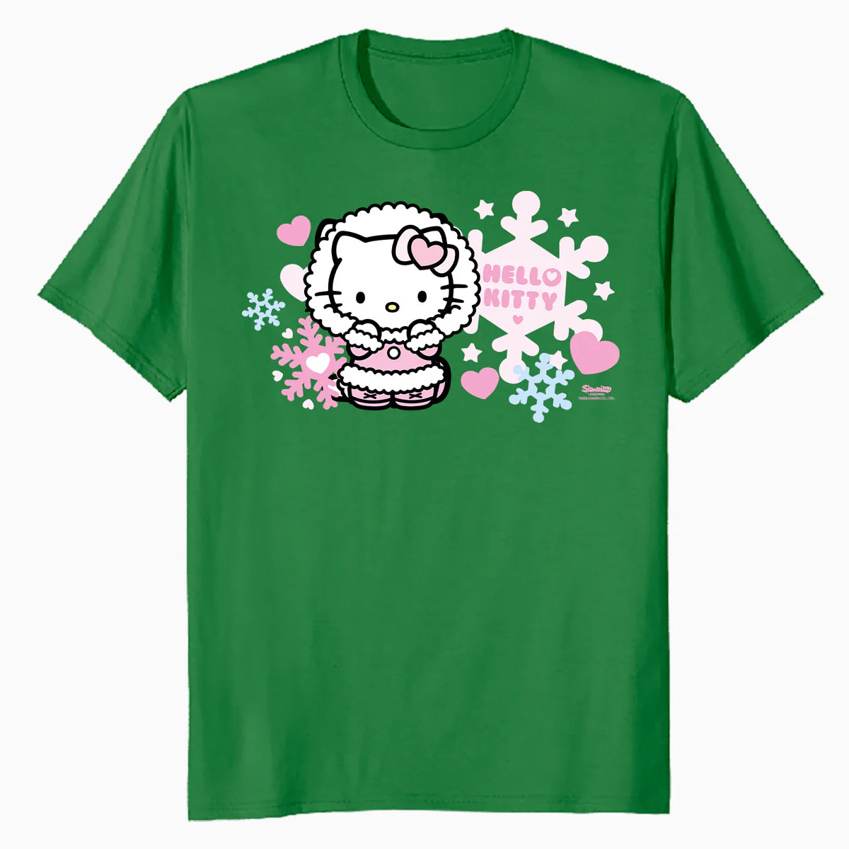 Hello Kitty Charmmy Love Hearts Winter Valentines Classic Official Men's T-Shirt
