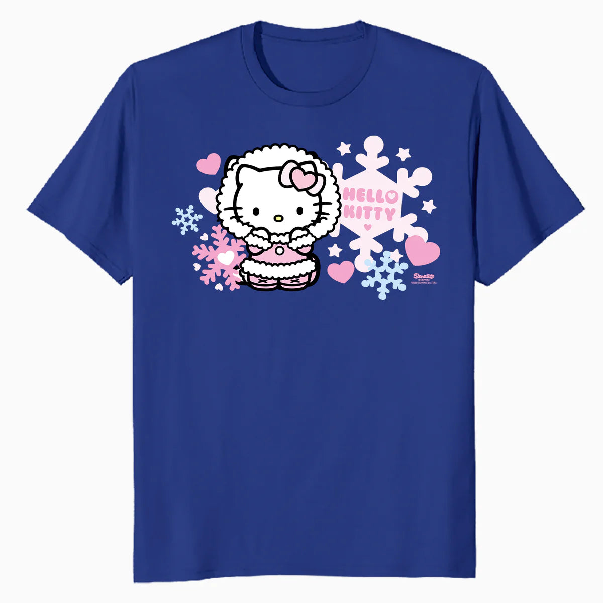 Hello Kitty Charmmy Love Hearts Winter Valentines Classic Official Men's T-Shirt