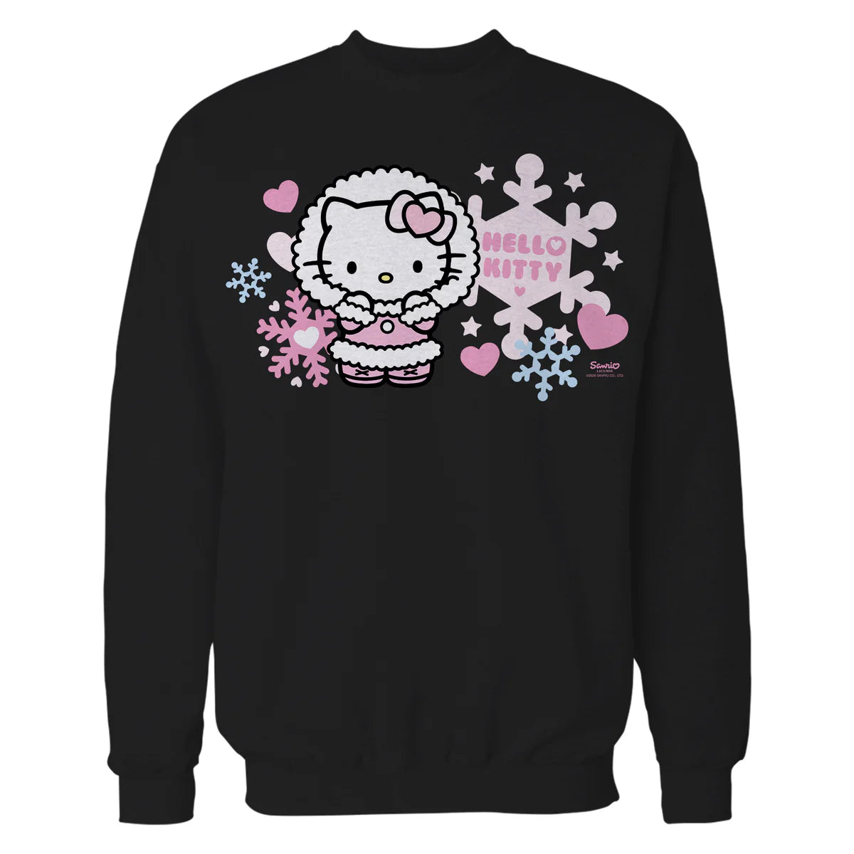 Hello Kitty Charmmy Love Hearts Winter Valentines Classic Official Sweatshirt