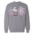 Hello Kitty Charmmy Love Hearts Winter Valentines Classic Official Sweatshirt