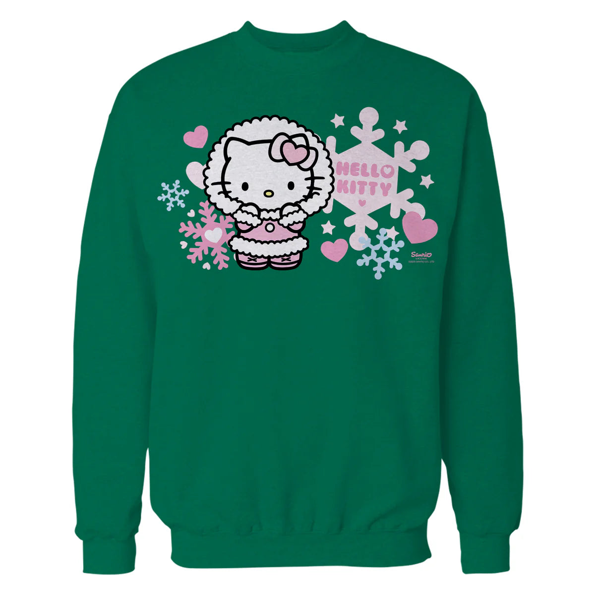 Hello Kitty Charmmy Love Hearts Winter Valentines Classic Official Sweatshirt