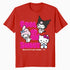 Hello Kitty Charmmy Melody Kuromi Cool Sweet Friends Classic Official Men's T-Shirt