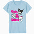 Hello Kitty Charmmy Melody Kuromi Cool Sweet Friends Classic Official Women's T-Shirt