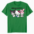Hello Kitty Charmmy Melody Kuromi Logo Sweet Friends Classic Official Men's T-Shirt