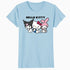 Hello Kitty Charmmy Melody Kuromi Logo Sweet Friends Classic Official Women's T-Shirt