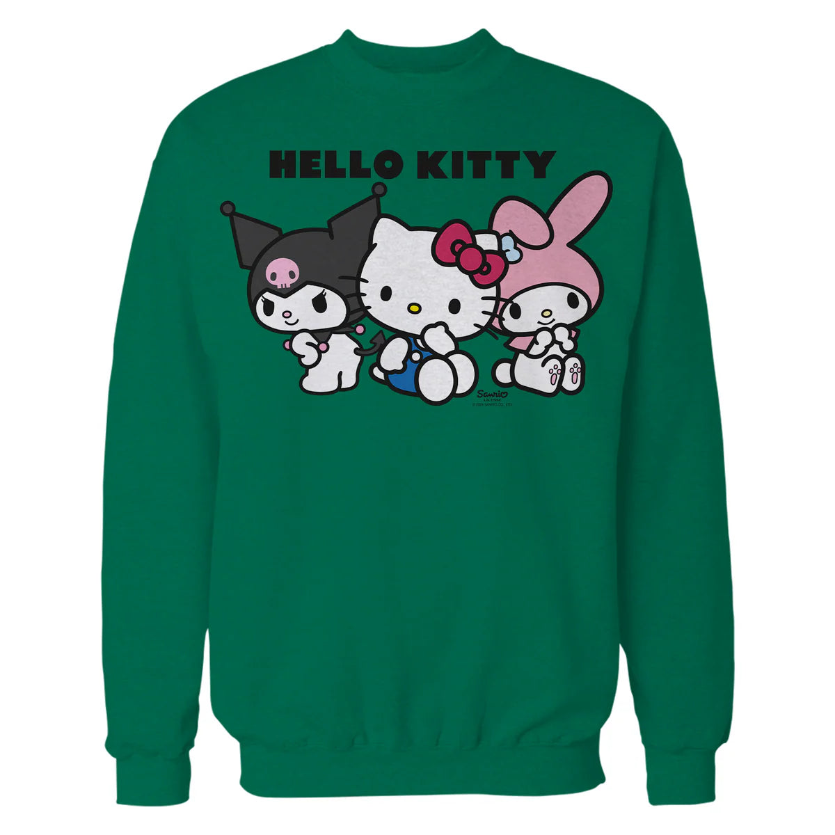 Hello Kitty Charmmy Melody Kuromi Logo Sweet Friends Classic Official Sweatshirt