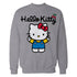Hello Kitty Charmmy Pose Ribbon XOXO Cherries Classic Logo Official Sweatshirt