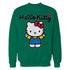 Hello Kitty Charmmy Pose Ribbon XOXO Cherries Classic Logo Official Sweatshirt